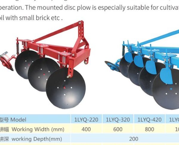 Plug cu Discuri pentru Tractor
