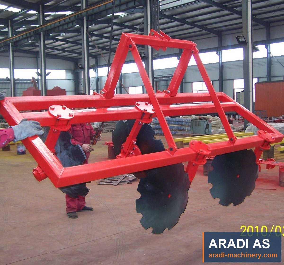 Bilonator cu Discuri NZ-ATT-DRIDGER - import China ARADI AS