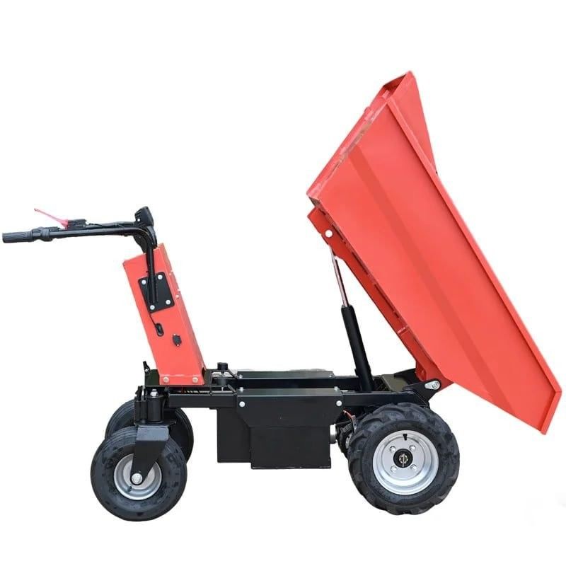 Dumper pe Senile 500kg Electric cu Ridicare Hidraulica