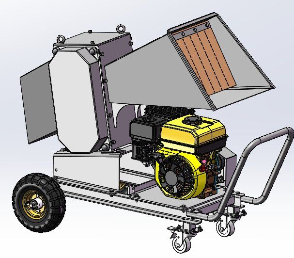 Tocator-Maruntitor 7CP RATO cu Kit Aspirare
